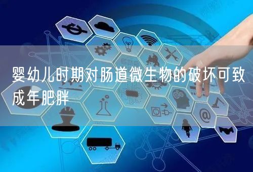 婴幼儿时期对肠道微生物的破坏可致成年肥胖